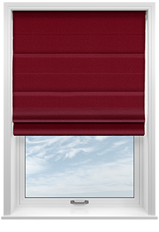 Sunningdale, Claret - Roman Blind